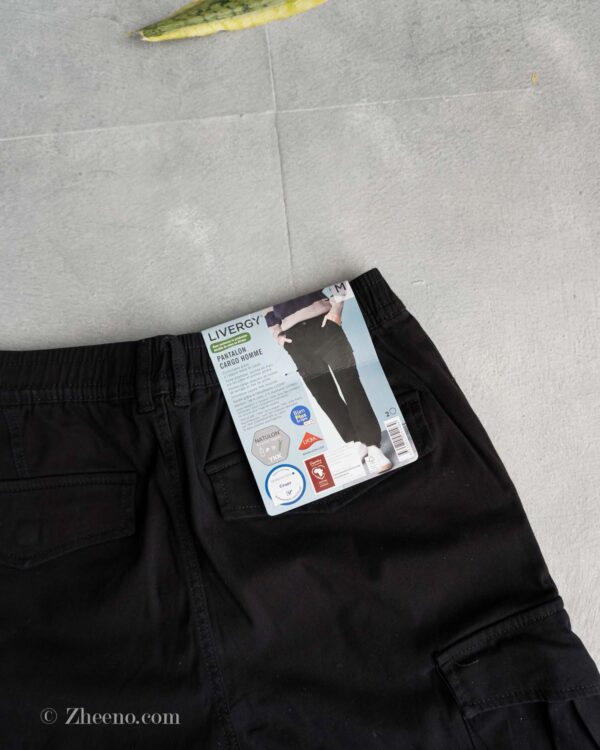 شلوار کارگو مشکی Livergy