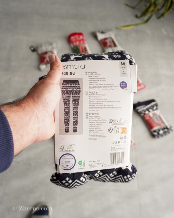 لگ کریسمسی سرمه ای تیره Esmara