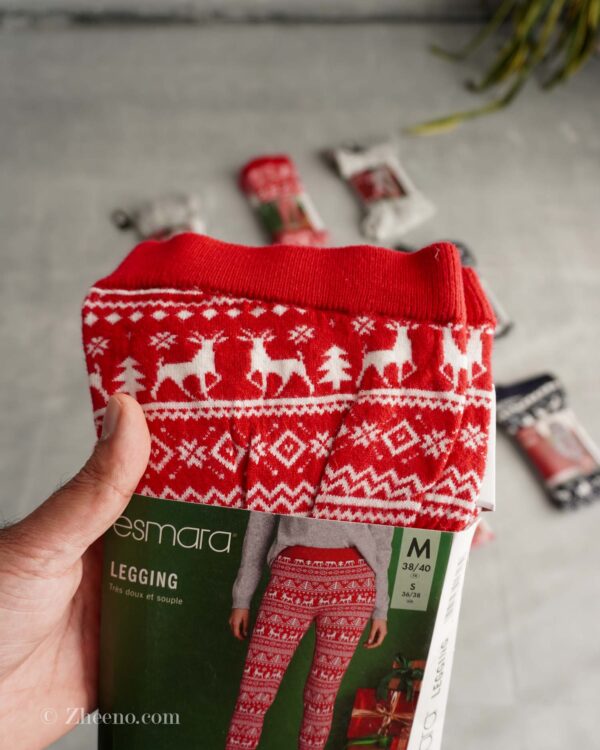 لگ کریسمسی قرمز Esmara