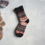 جوراب پشمی وینتیج مشکی