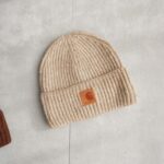 کلاه بافت ضخیم کرم