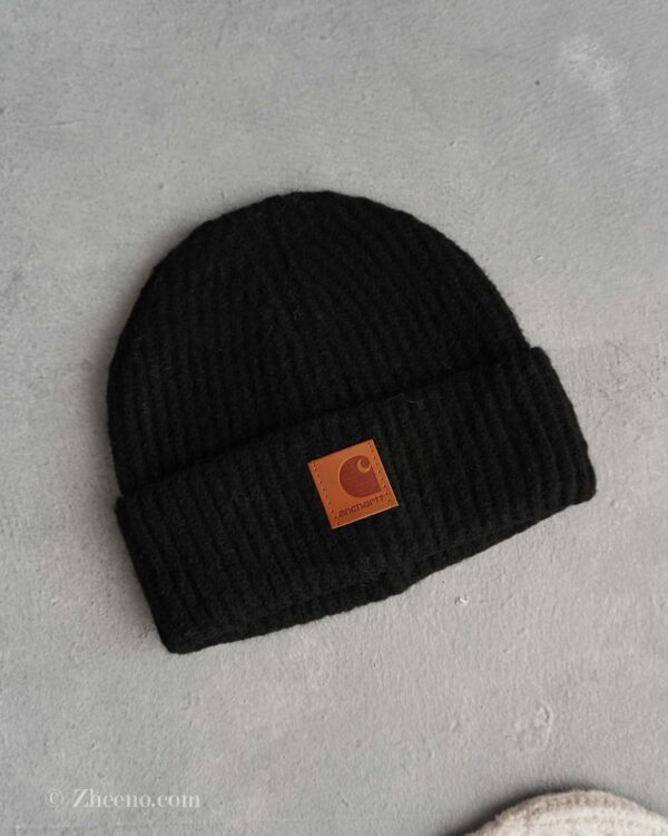 کلاه بافت ضخیم مشکی