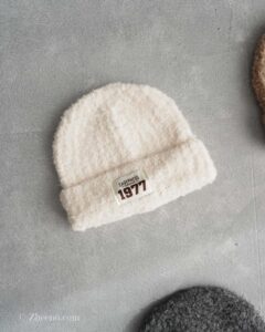 کلاه بوکله ضخیم شیری