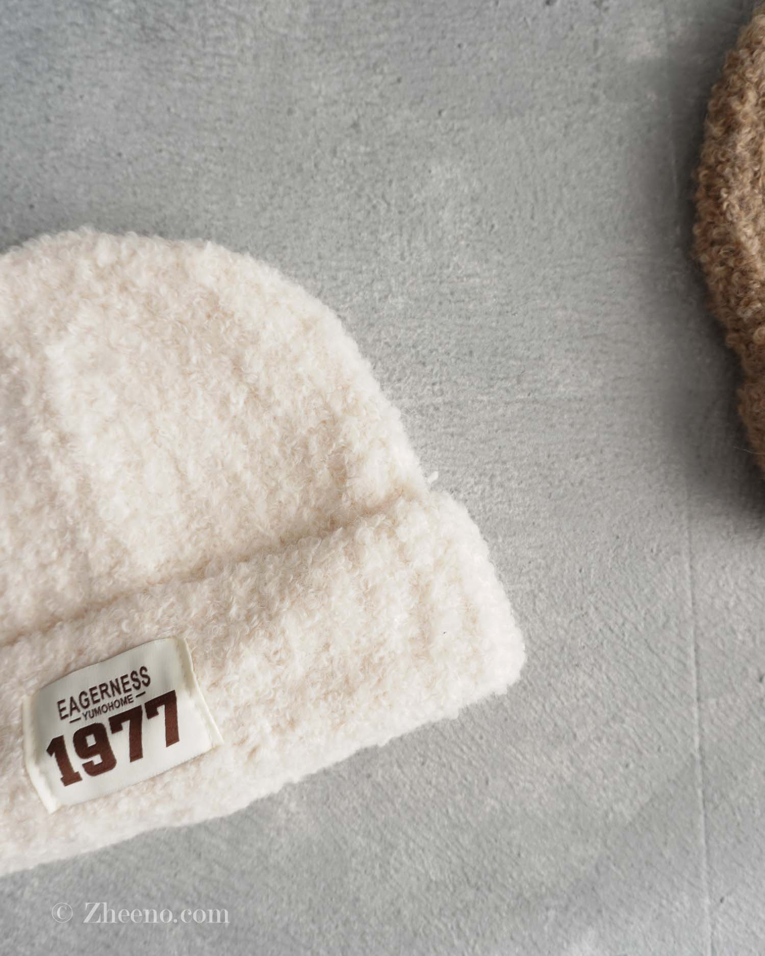 کلاه بوکله ضخیم شیری