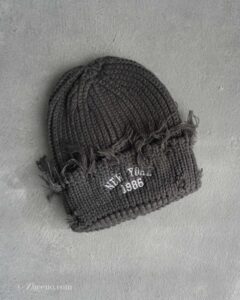 کلاه بافت زاپ دار