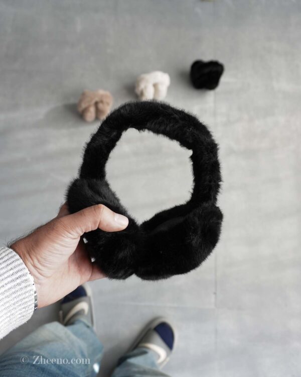 گوشگیر زمستانی ساده مشکی