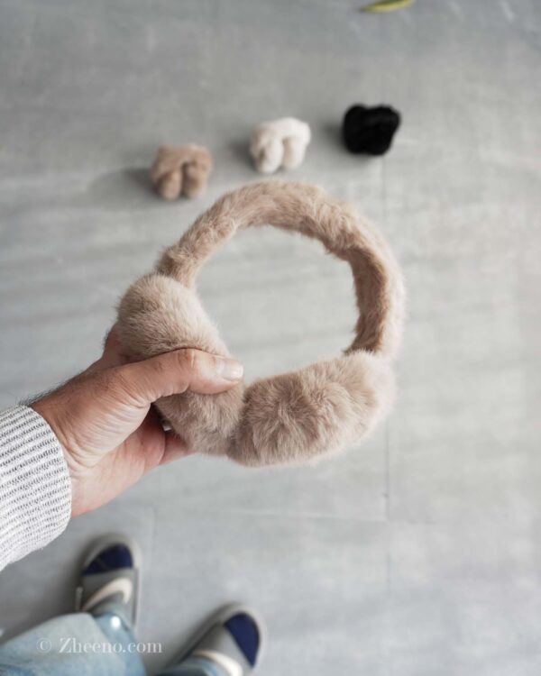 گوشگیر زمستانی ساده نسکافه ای