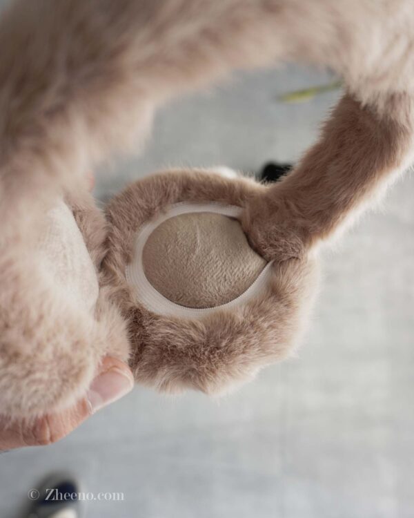 گوشگیر زمستانی ساده نسکافه ای