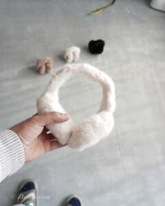 گوشگیر زمستانی ساده شیری