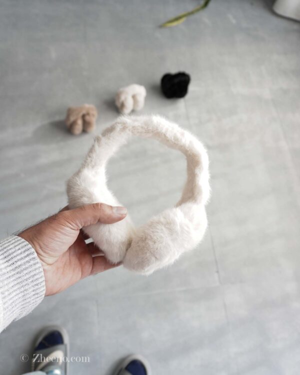 گوشگیر زمستانی ساده شیری