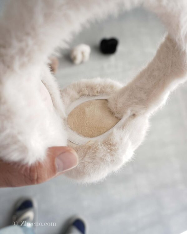 گوشگیر زمستانی ساده شیری