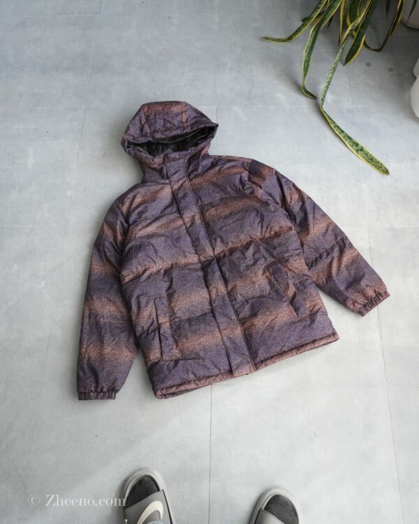 جکت داخل پر کلاه دار Shein