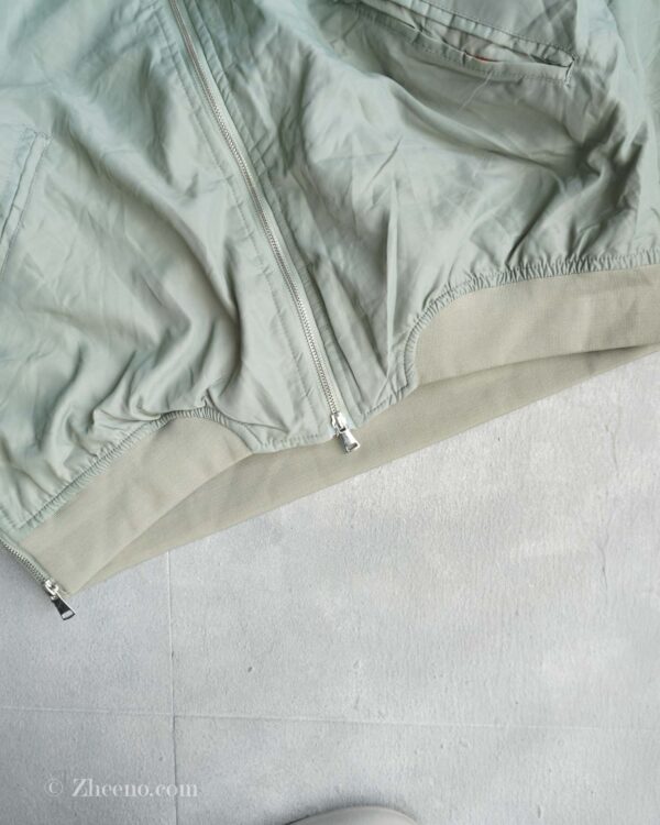 بامبر جکت سبز دریایی Shein