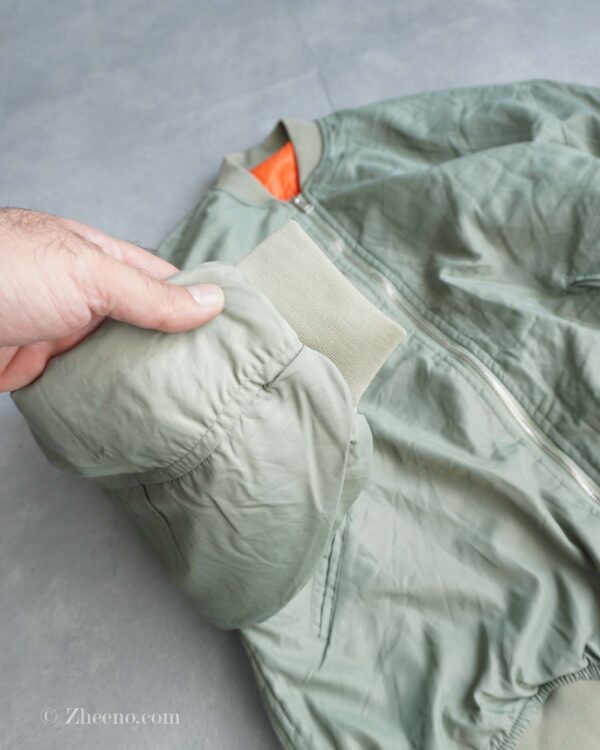 بامبر جکت سبز دریایی Shein