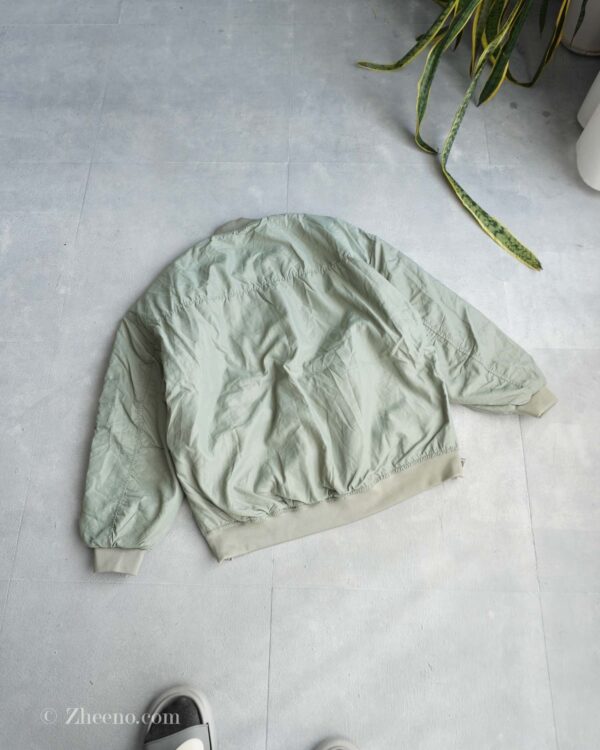 بامبر جکت سبز دریایی Shein