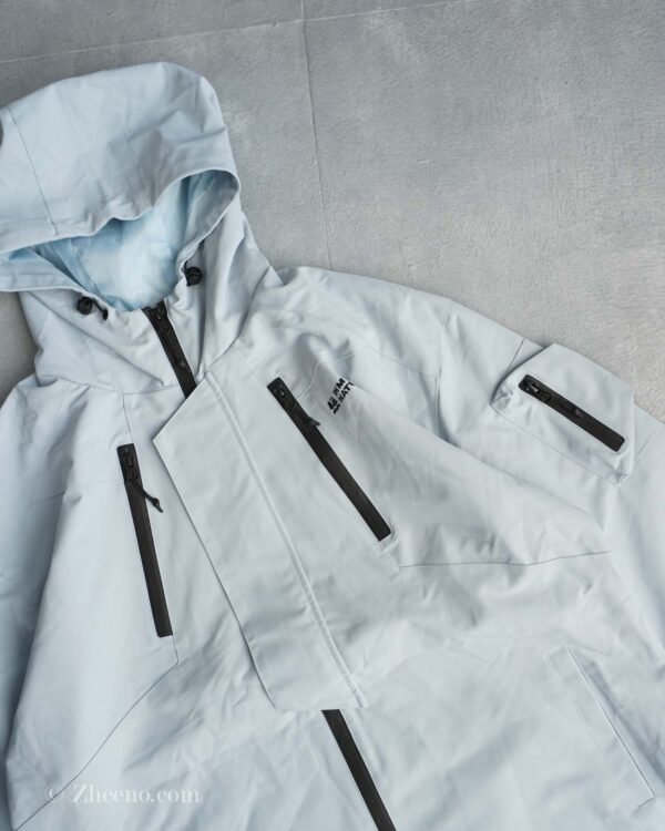 جکت کلاه دار آبی کبریتی رنگ In My Nature