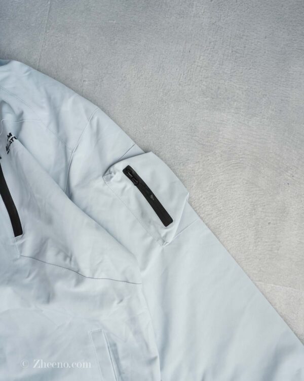 جکت کلاه دار آبی کبریتی رنگ In My Nature