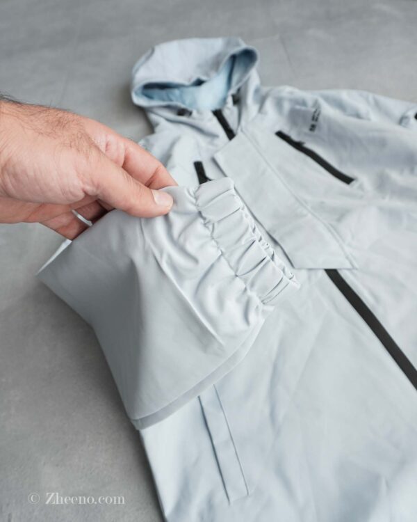 جکت کلاه دار آبی کبریتی رنگ In My Nature