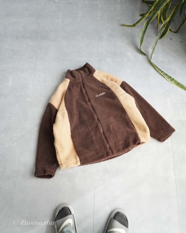 جکت تدی قهوه ای Dazy