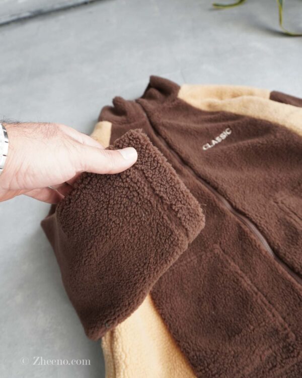 جکت تدی قهوه ای Dazy