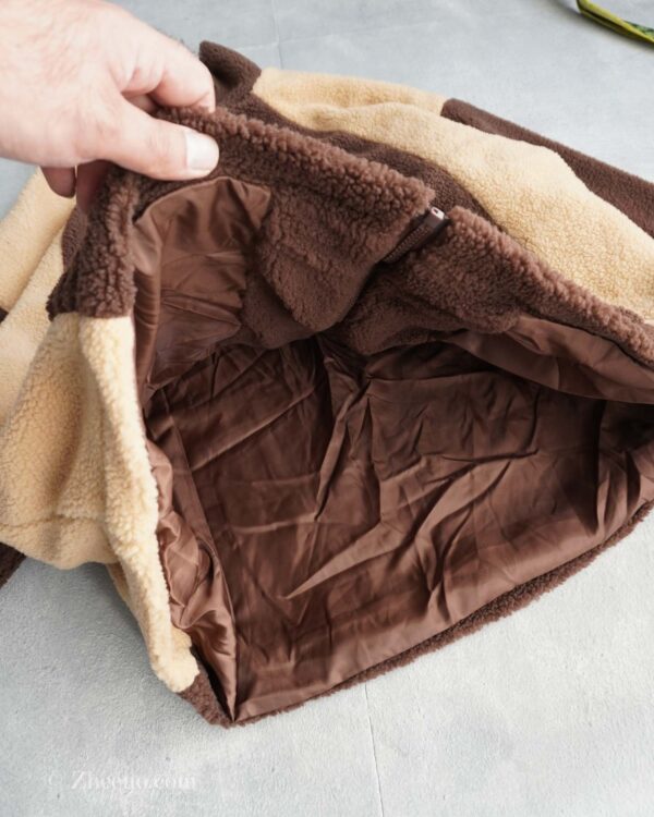 جکت تدی قهوه ای Dazy