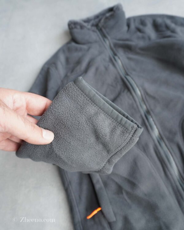 جکت دو رو کرک و خز خاکستری