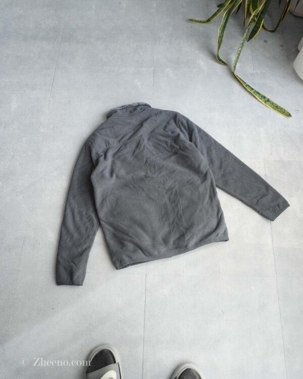 جکت دو رو کرک و خز خاکستری