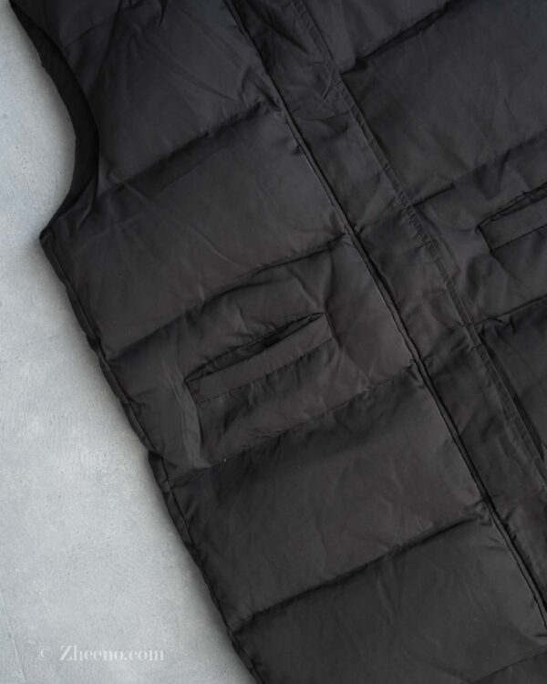 پافر بلند مشکی ساده Shein