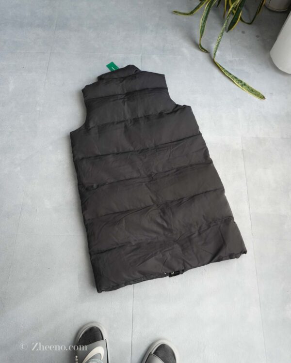 پافر بلند مشکی ساده Shein