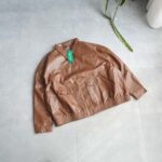 بامبر جکت چرم Shein