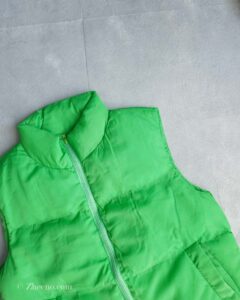 پافر سبز روشن Shein