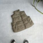 پافر سبز زیتونی Shein