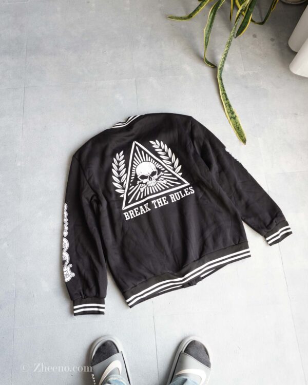 بامبر جکت مشکی Romwe