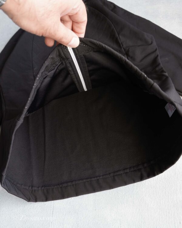 جکت مشکی کلاه دار Alpha camp