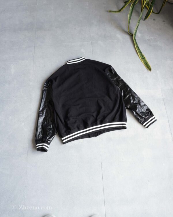 بامبر جکت مشکی Shein