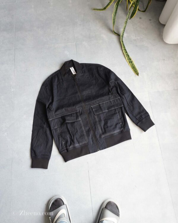 بامبر جکت نازک مشکی Selected