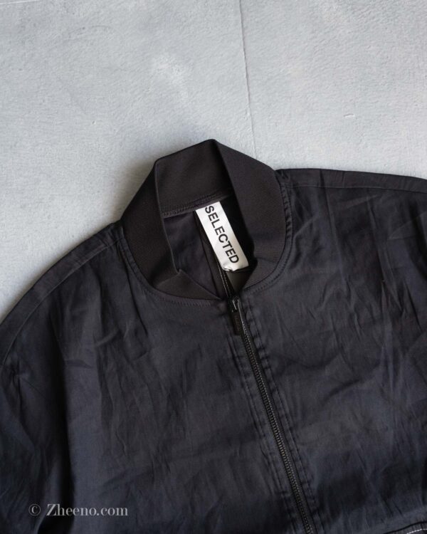 بامبر جکت نازک مشکی Selected