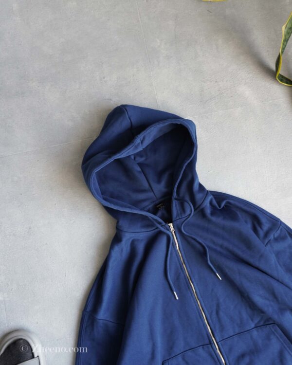 جکت آبی سیر کلاه دار Dazy