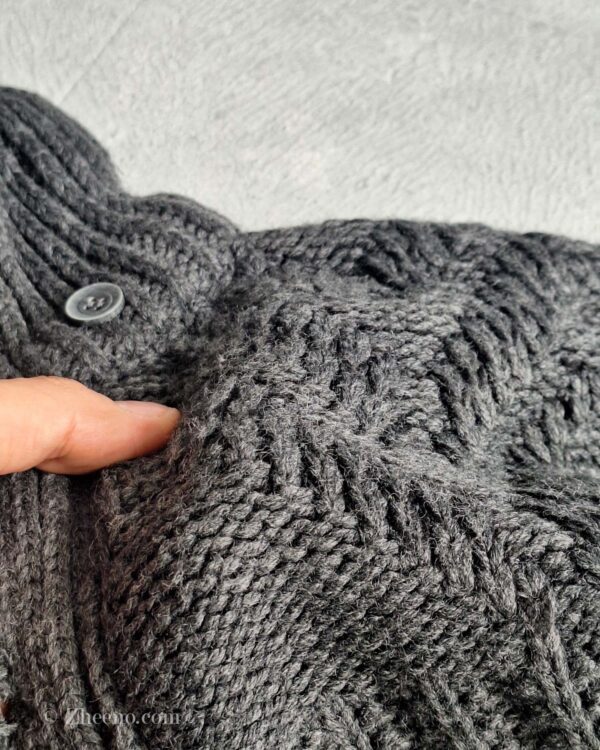 بافت ضخیم ذغالی Polim Pire