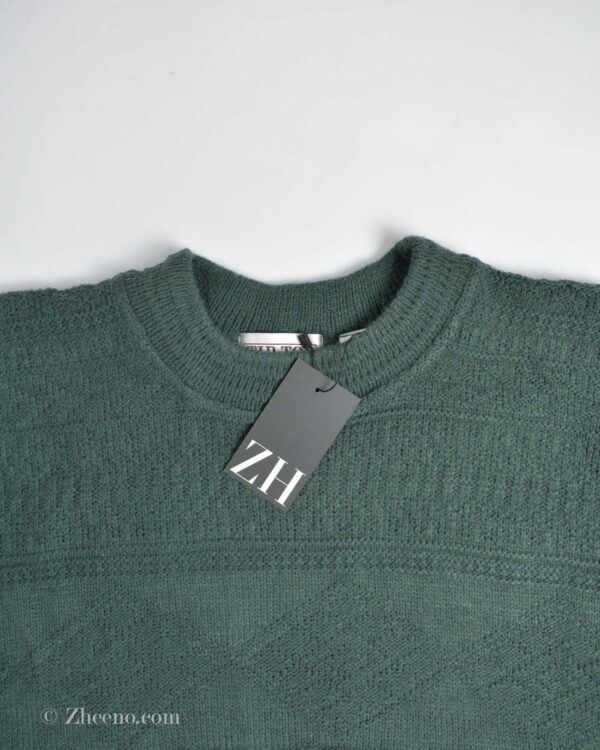 بافت وینیتیج سبز پررنگ Tip Top Tailors