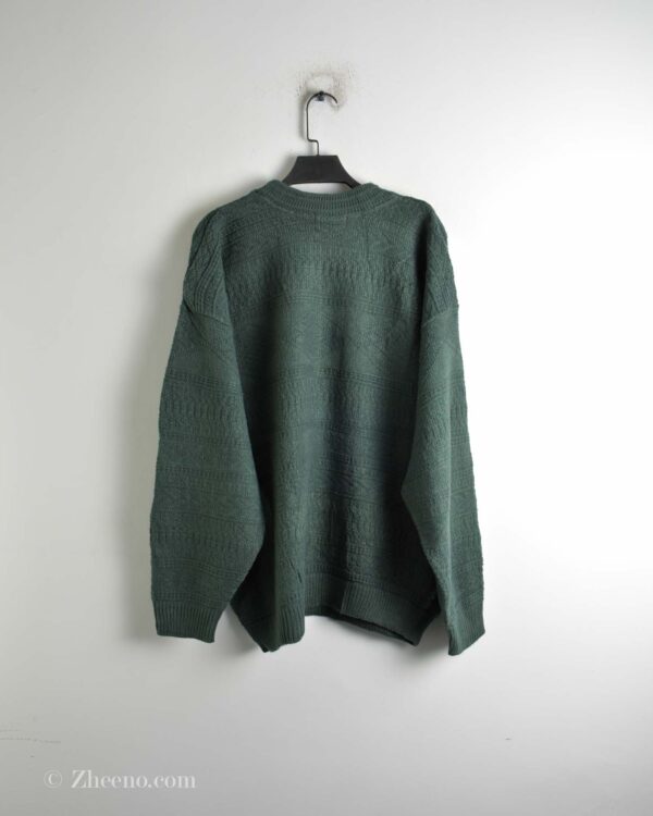 بافت وینیتیج سبز پررنگ Tip Top Tailors