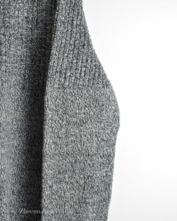 بافت وینیتیج دو رنگ سفید مشکی