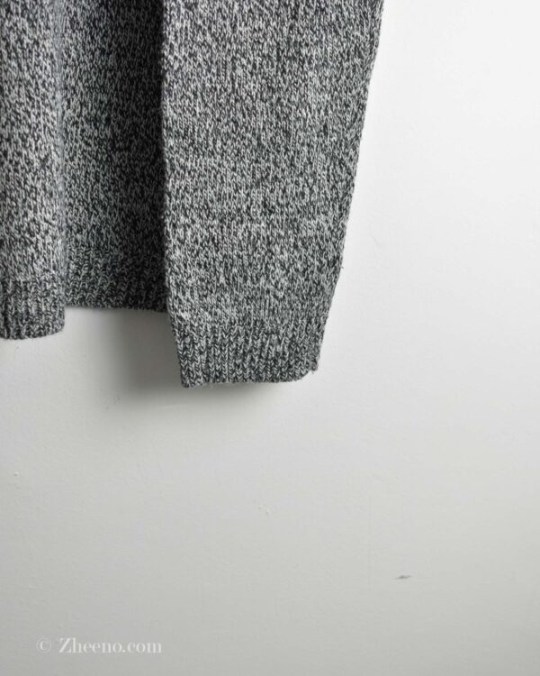 بافت وینیتیج دو رنگ سفید مشکی