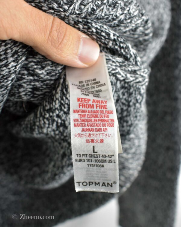 بافت وینیتیج دو رنگ سفید مشکی