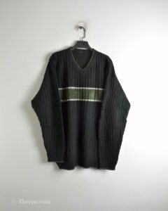 بافت وینیتیج مشکی سبز