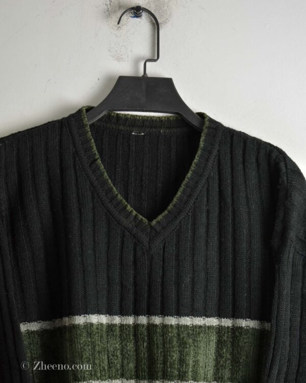 بافت وینیتیج مشکی سبز