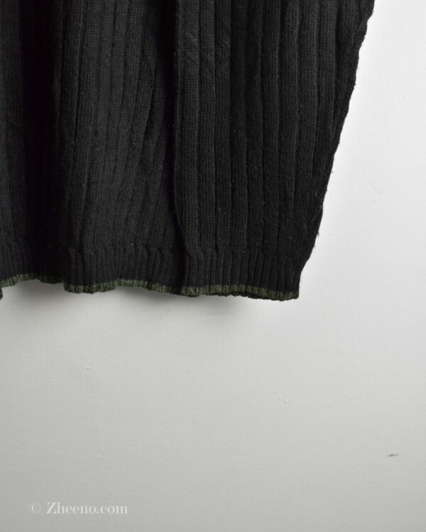 بافت وینیتیج مشکی سبز