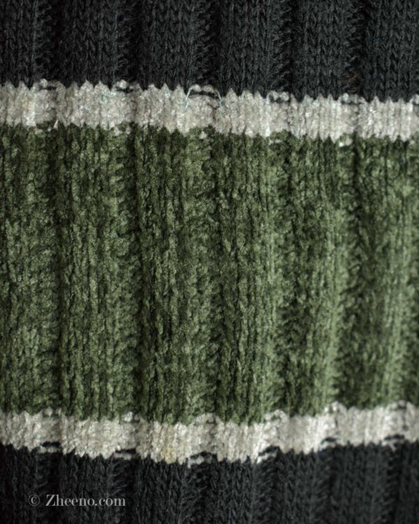 بافت وینیتیج مشکی سبز