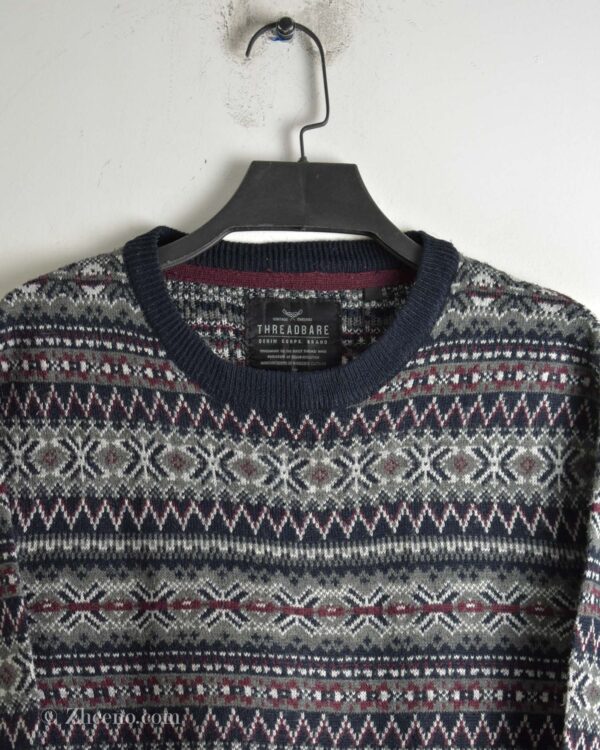 بافت وینیتیج طرح دار Threadbare