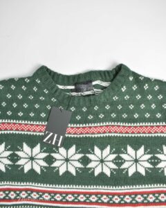 بافت کریسمسی سبز bpc